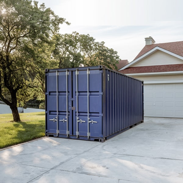our residential storage containers come in various sizes to suit your storage needs